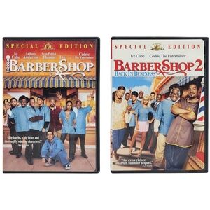 Barber Shop & Barber Shop 2 Special Edition DVD Set Ice Cube